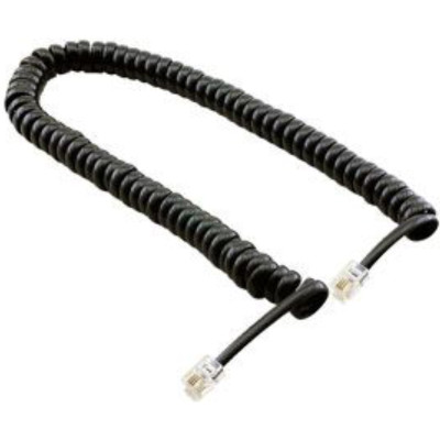 OEM Telefon Spiral Kablosu Siyah OEM Telefon Spiral Kablosu Siyah